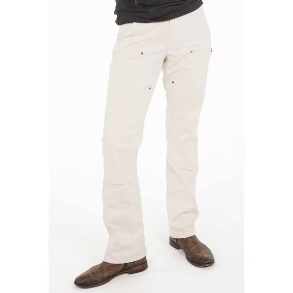 Anna Taskpant - Painter's White Canvas 4x32, Dovetail Workwear, Mfr#: DWS20P4C-100-4x32
